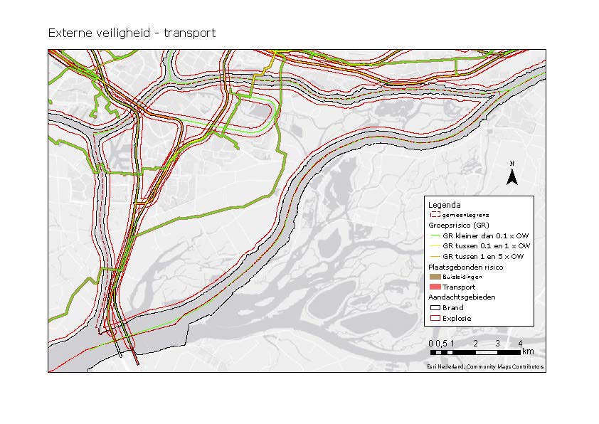 fig. 4.19 Externe veiligheid - transport