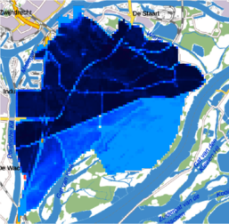 fig. 4.6 overstroming binnendijks