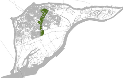 Afbeelding 5.24 Gebied Dordwijkzone